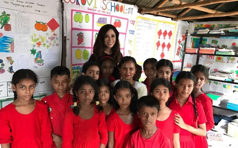 Tessa Page zu Besuch in Bangladesch