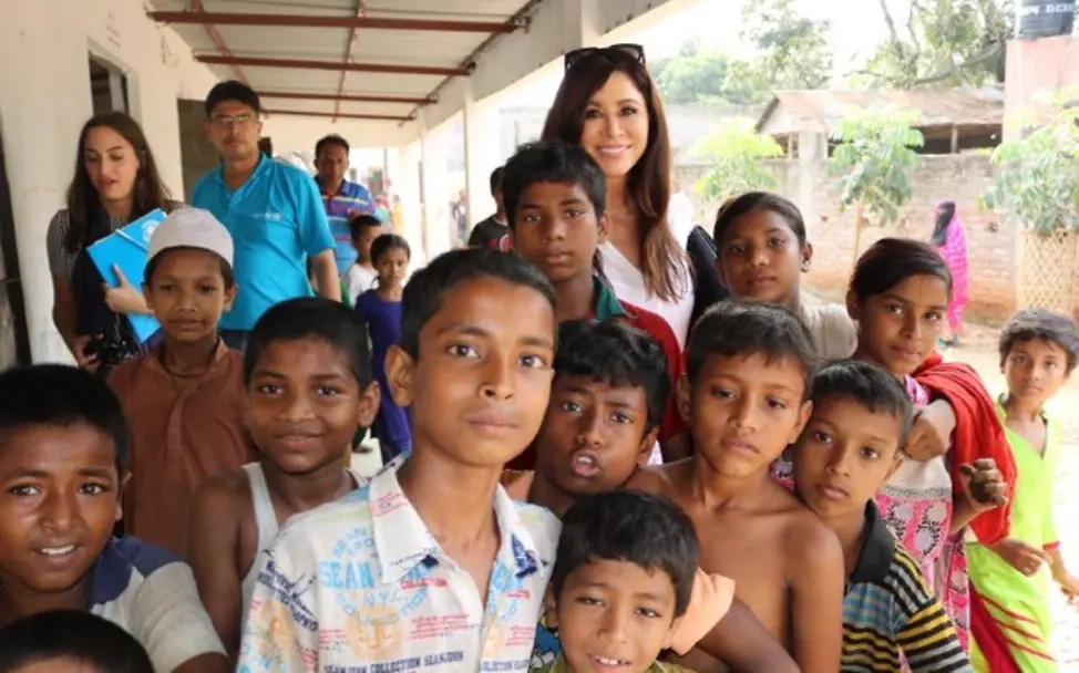 Ausgebildete Kinder sind die Zukunft eines Landes