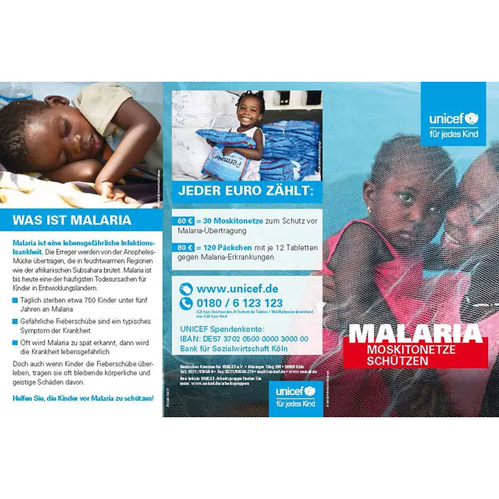 Malaria - Moskitonetze schützen Malaria - Moskitonetze schützen