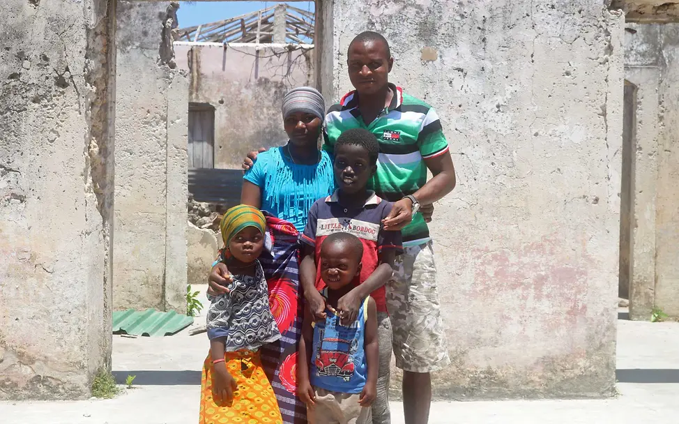 Familie in Mosambik Familie in Mosambik