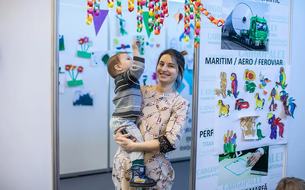 Moldau: Die Blue Dot-Einrichtungen lassen Familien auf der Flucht durchatmen.