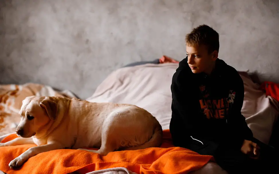 | © UNICEF/UN0646745 Ukraine Nothilfe: Unzählige ukrainische Kinder sind durch Gewalt, Flucht und Zerstörung traumatisiert.