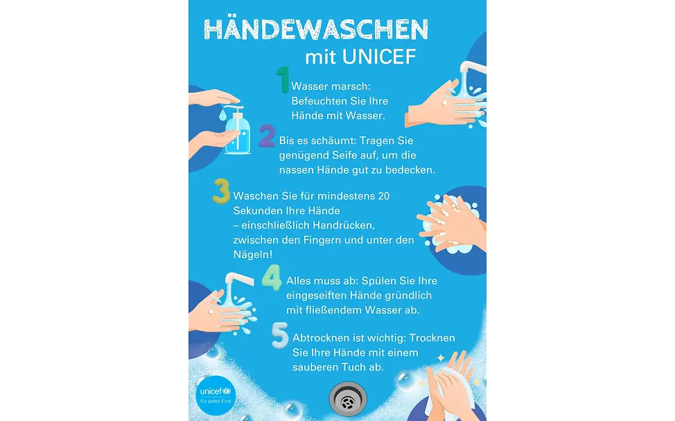 Howto Richtig Händewaschen UNICEF Howto Richtig Händewaschen UNICEF