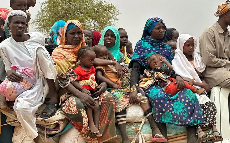 Menschen im Sudan sind auf der Flucht vor dem Krieg | © UNICEF/Jamal Sudan Krieg: Millionen Zivilisten sind auf der Flucht vor der Gewalt im Sudan