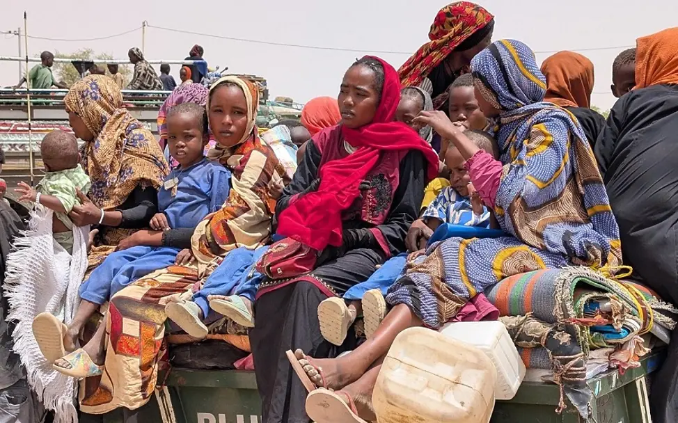 Kinder im Sudan sind seit vielen Monaten ständig auf der Flucht | © UNICEF/Da Kinder im Sudan sind seit vielen Monaten wegen des Konflikts im Land ständig auf der Flucht