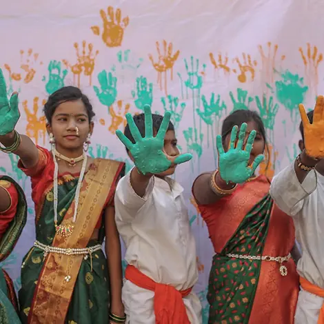 Kinderehe: Kinder in Indien für Gleichberechtigung 