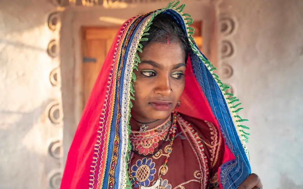 Kinderehe: Shamori (15) wurde als Kind verheiratet. 