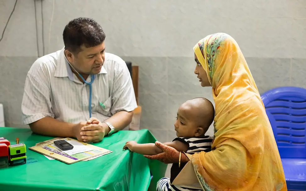 Medizinische Beratung in Bangladesch