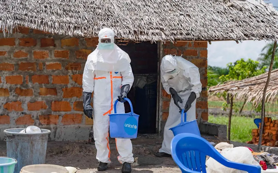 Ebola Kongo: UNICEF ist seit Jahren im Einsatz. 