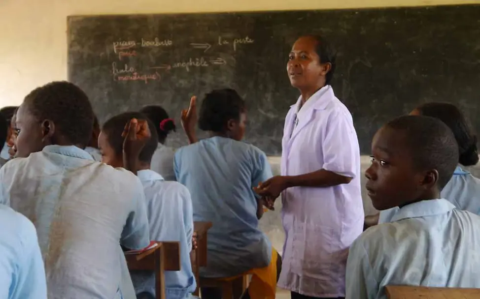 Es gibt zu wenig weiterführende Schulen in Madagaskar. © UNICEF DT/2014/Hövener Es gibt zu wenig weiterführende Schulen in Madagaskar. © UNICEF DT/2014/Hövener