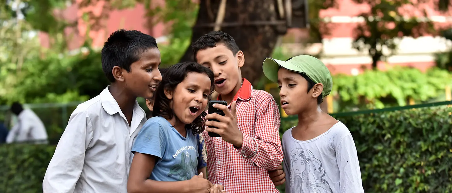 United Internet for UNICEF auf Social Media | © UNICEF/UN036675/Sharma Aufmacherbild_Stiftung auf Social Media